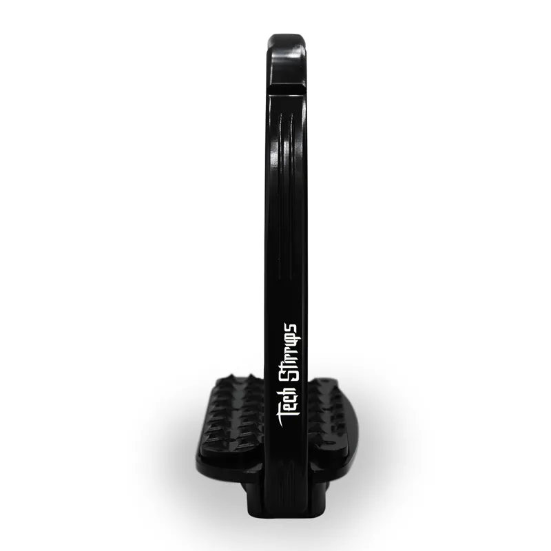 Tech Venice Evo Safety Stirrups - Black/Black-1